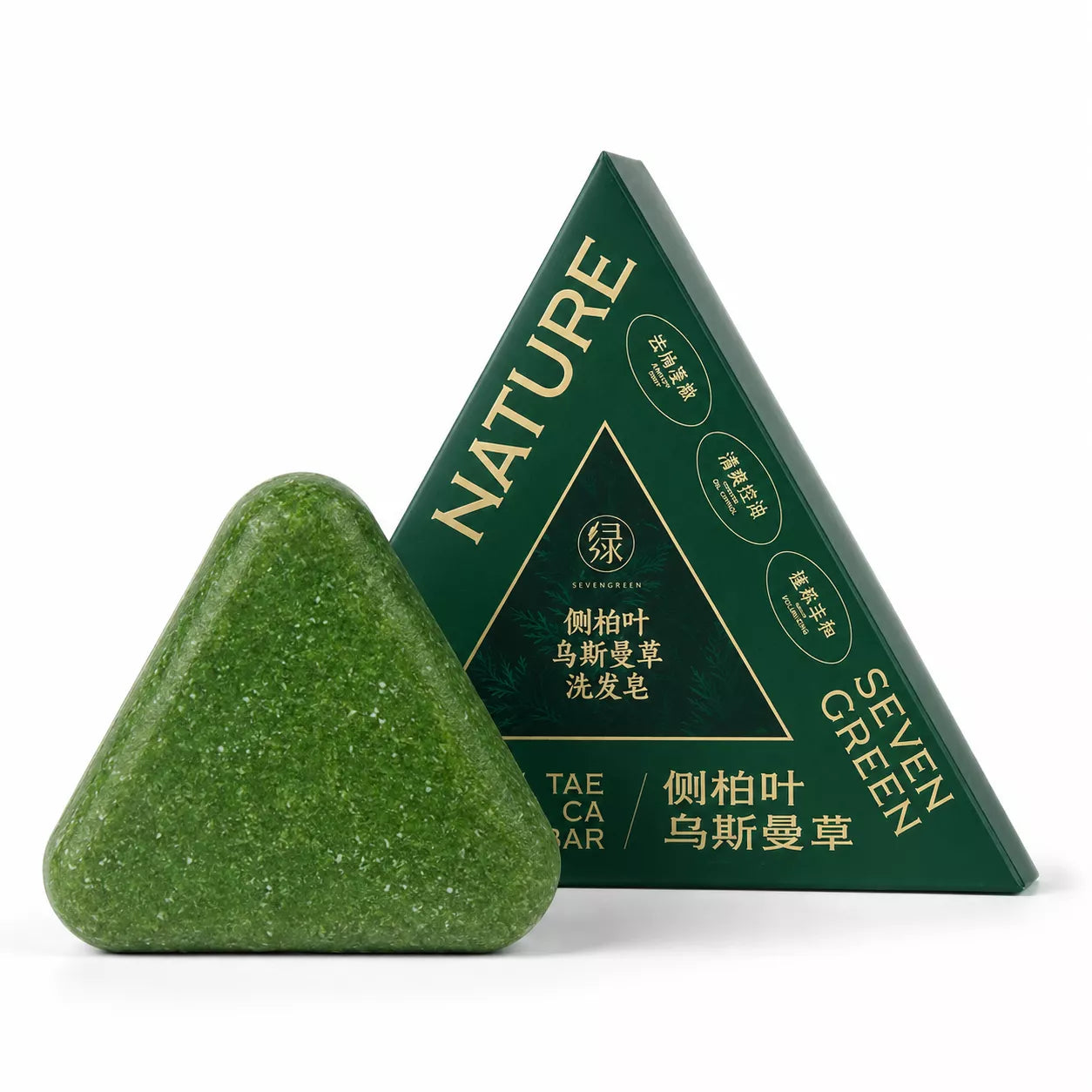 Rootiva Seven Green Anti-Hair Loss Shampoo Bar